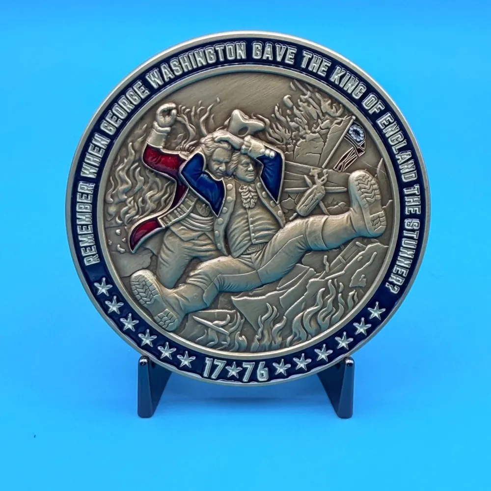Front of the Washington 1776 to 2026 commemorative coin